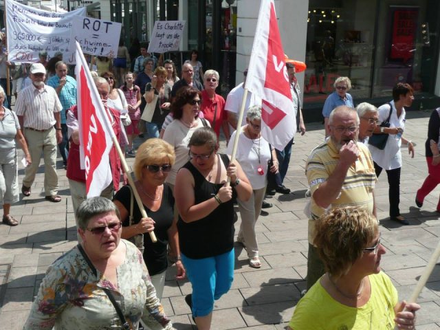 02. Juli 2013 Demo und Stadtratsitzung